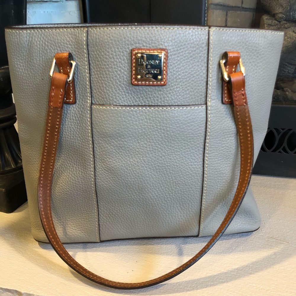 Dooney and Bourke Small Lexington Tote Gray